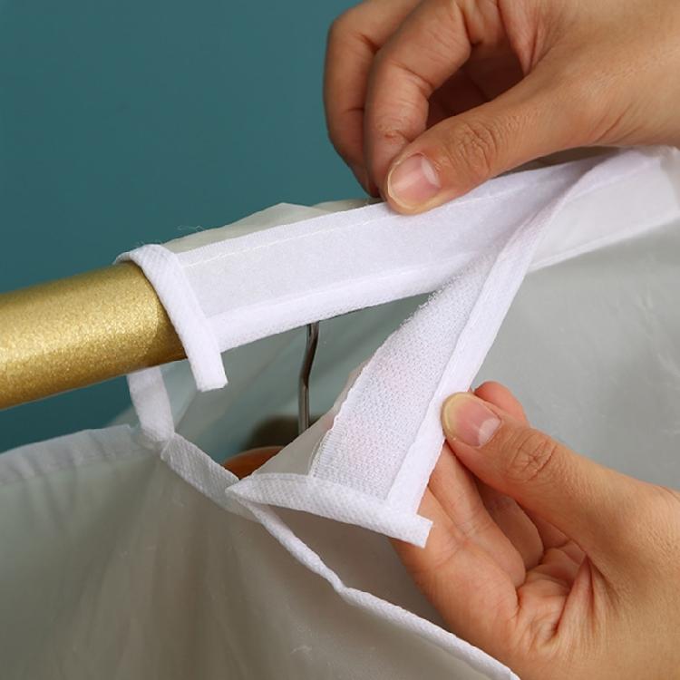 Nontoxic PEVA Clear Clothes Dust Cover Waterproof Hanging Garment Protectors For Home Use Storage