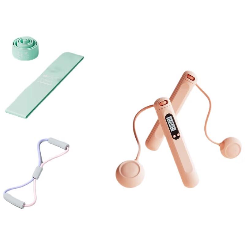 EILEI Jump Rope & Resistance Band Sports Set