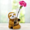 Adorable Sloth Resin Ornament for Coffee Shop, Office, or Garden Decor