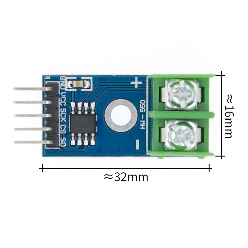 MAX6675 Module + K Type Thermocouple Thermocouple Sensor Temperature Degrees Module for Arduino Temperature Sensor