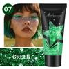 Ombre à paupières Gel Pailletée Nacrée - Maquillage Visage Scintillant pour Scène & Boîte de Nuit, Cosmétique Scintillant Pigmenté Longue Tenue