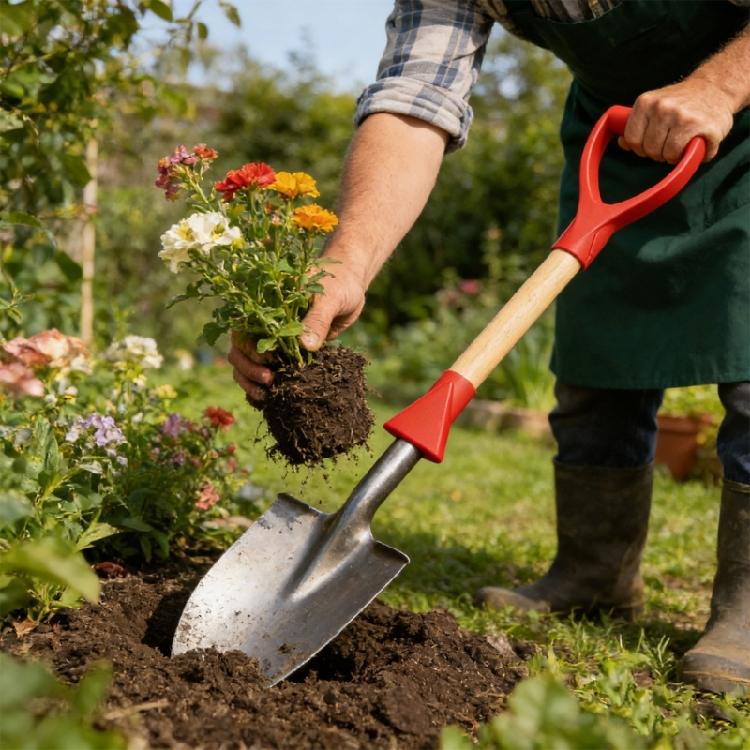 Heavy Duty Plastic Replacement Shovel Handle For Garden Tool In D Shape And Y Shape Option NonSlip Shovel Grip