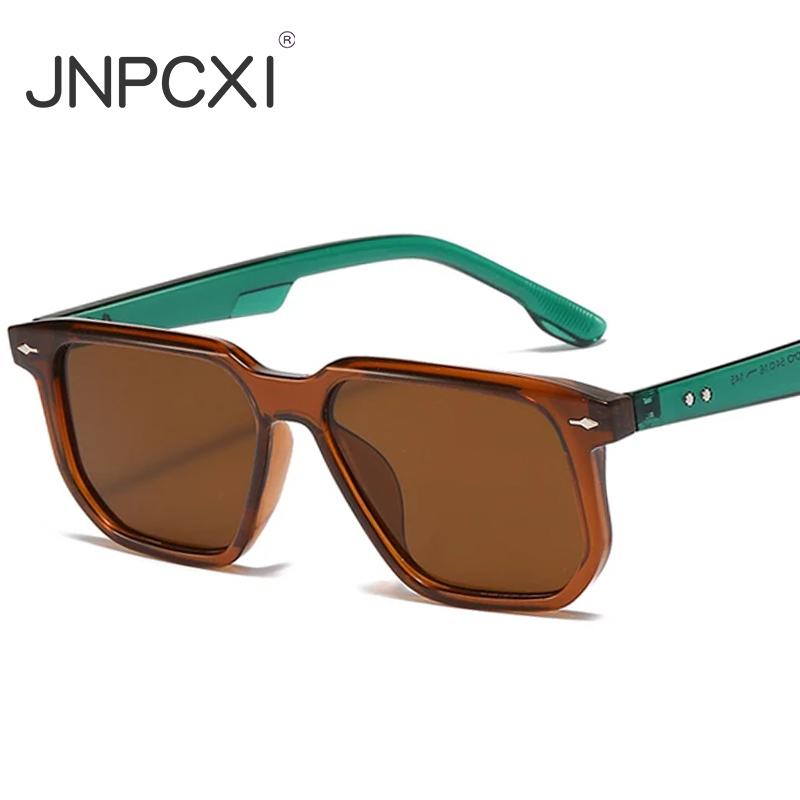 New Fashion Square Women Luxury Sunglasses Retro Rivets Men Candy Color Shades UV400 Sun Glasses