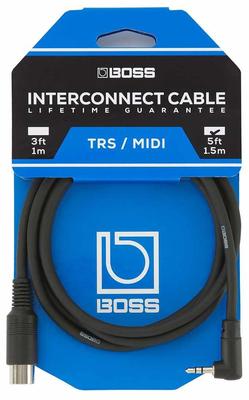 BOSS TRS MIDI Cable 3.5mm Black BMIDI-5-35