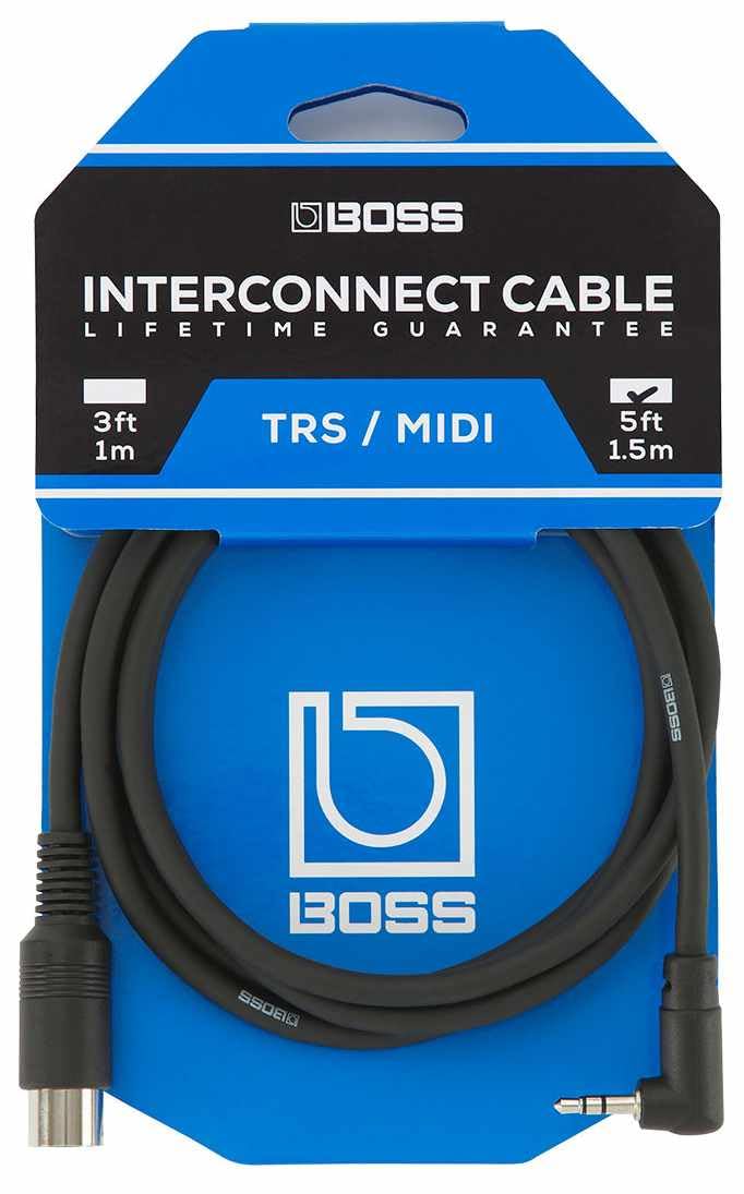 

BOSS connecting cable BMIDI-5-35 TRS/MIDI