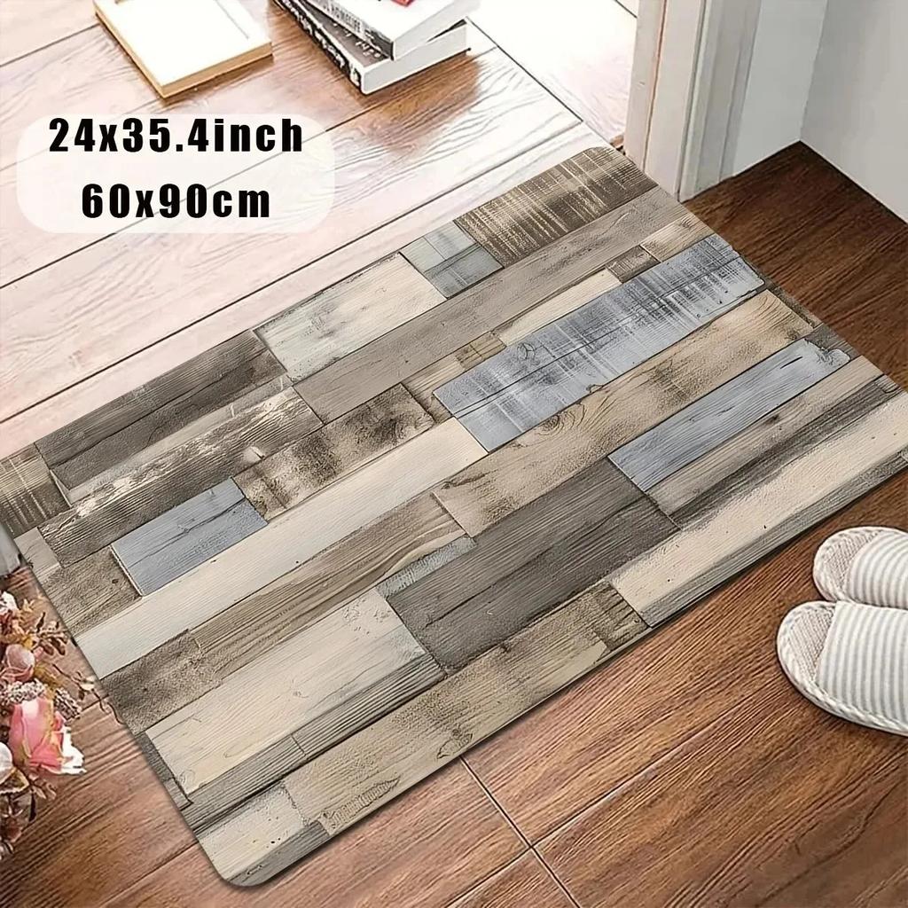 1PC Cute mat fox pattern Door Mats Kitchen Rugs Non-Slip Pop design Bathroom Rugs Bath Mat Carpet for Home Sink Laundry Decor