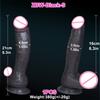 S M L Soft Realistic Anal Big Dildo Double Silicone Suction Cup Glans Penis Sex Toys for Men Women Gay Masturbation Orgasm Cock