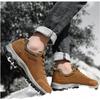 Chaussures de Randonnée pour Homme Chaussures en Cuir Suède pour Homme Chaussures de Marche d'Extérieur Escalade Chasse Baskets pour Homme Nouvelles Bottines Taille 49