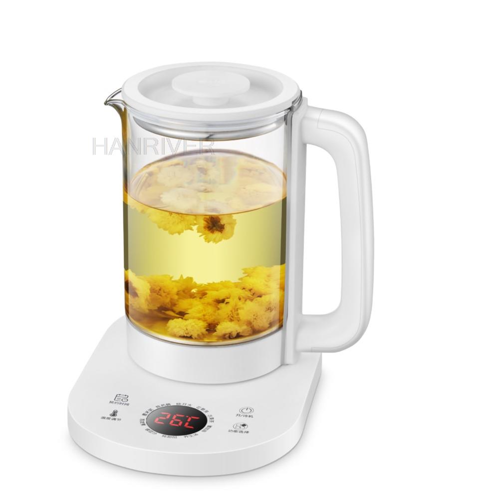 220V Health Kettle Household Appliances Electric Kettle Office Small Multifunctional Glass Tea Cooker Small Appliances