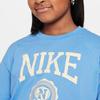 Nike Soft Comfortable Casual Short Sleeve T-Shirt Kids tops Blue HM6303-440
