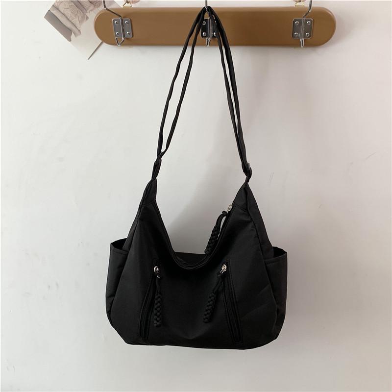 

Women s Large Capacity Shoulder & Crossbody Tote - Korean Style for Students & Commutes чёрный