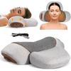 3-in-1 Neck Massager Pillow, Pillow Massage Neck Hump Ergonomics Neck Massager for Pain Relief Deep Tissue with Heating Traction & Vibration Massage