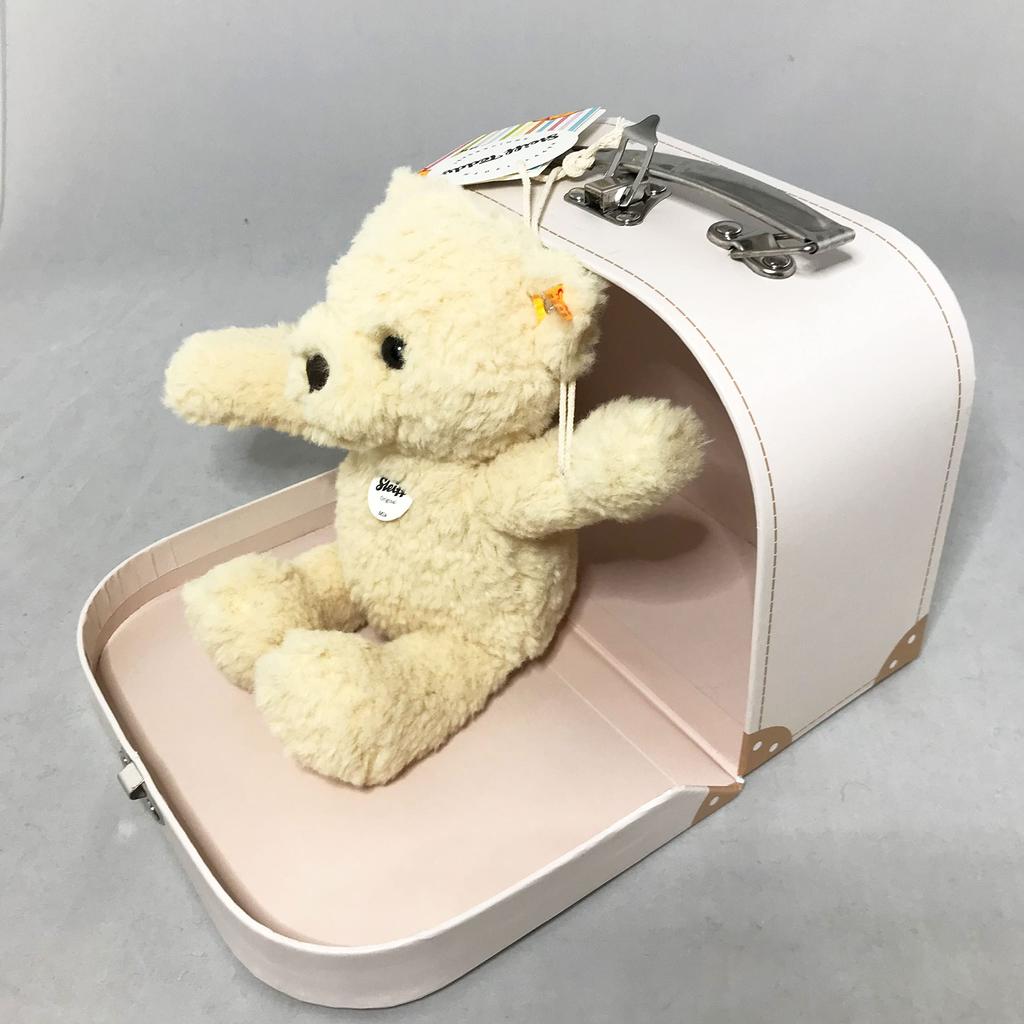 Steiff Teddy Bear Stuffed Toy Teddy Bearr Exclusive Suitcase 08Mila Teddy Bear In Suitcase [item]