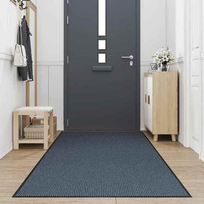 VidaXL Paillasson bleu 115x500 cm 4105578