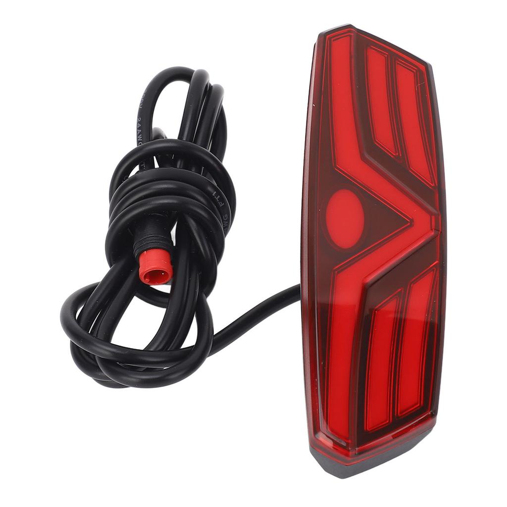 Electric Bike Brake Rear Light High Brightness Energy Saving LED Bicycle Brake Warning Lamp 48V