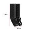 Batterieaufbewahrungs-Organizer Wand AA & AAA Kombi Kleiner Batteriehalter Batteriebehälter für 10 AAA & 10 AA Batterien Lagerung