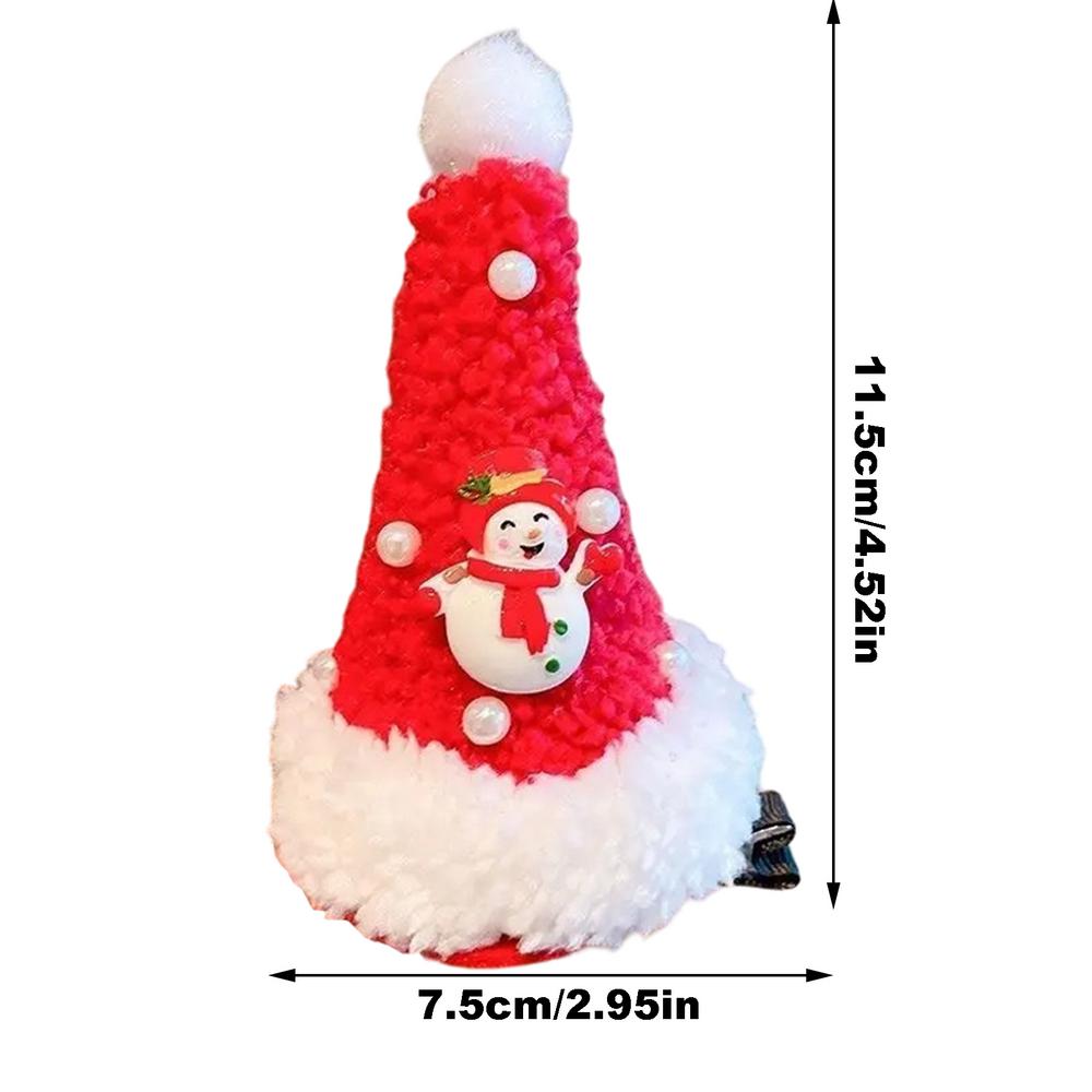 

Рождественские заколки для волос, украшения для волос, зажимы со сверкающим жемчугом, легкий дизайн, инструмент для укладки волос для тематических вечеринок, вечеринок с друзьями