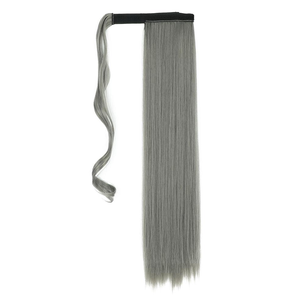 

MERISIHAIR, прямые волосы на заколках, хвост, накладные волосы, хвост, шиньон с заколками, синтетические наращивание волос, хвост