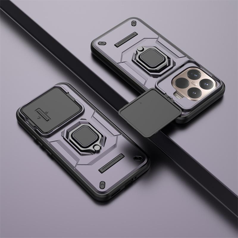 

Military Armor Shockproof Slide Lens Protect Cover Fundas For Xiaomi 15T 14T 14 Ultra 13T Pro Case Magnet Car Holder Ring Coque xiaomi 15T Pro