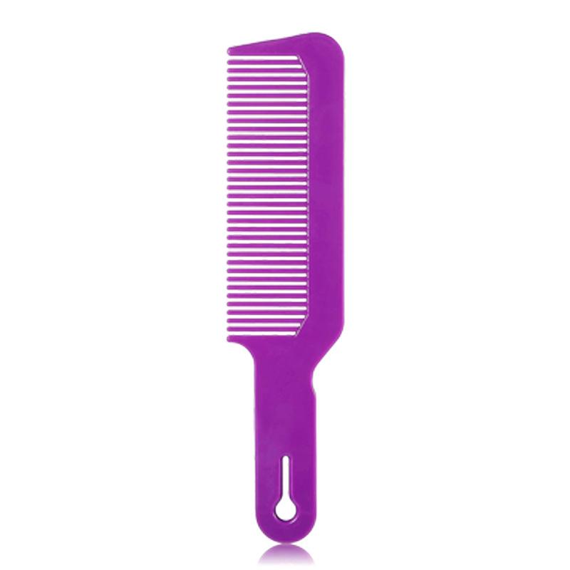 Salon-Grade Teasing Hair Comb - Rounded Wavy Teeth Barber Comb, Flat Top Styling Comb, Hairdressing Tool