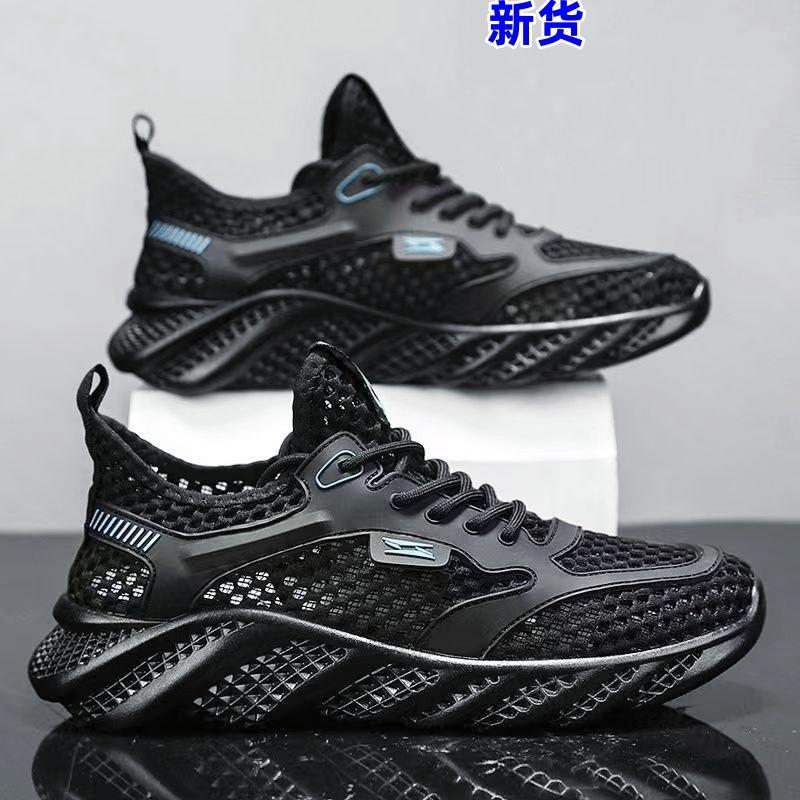 Hollow mesh shoes summer new shoes breathable thick-soled mesh sports and leisure mesh shoes