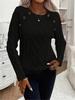 Autumn-Winter European American Loose Casual Women's Knit Pullover Sweater