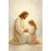 Newlyweds Jesus Catholic Posters Classic Pray Motivational Spirit Modern Prints Canvas Wall Art Picture Home Living Room Decor