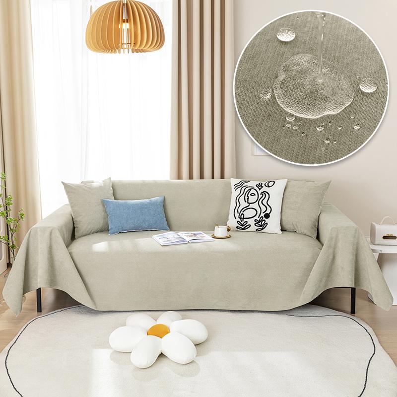 Durable Fabric Sofa Blanket Cover Water Repellent Sofas Towel Anti-scratch Large Size Furniture Cover Home Living Room Decor