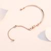 Small Waist Bracelet Female Sterling Silver Simple Personality Trendy Ins Niche Design Bracelet Bracelet Jewelry