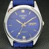 JAPAN VINTAGE REFURBISHED SEIKO 5 AUTOMATIC 6309A MENS BLUE DIAL WATCH a701735-5 R206c-a701735