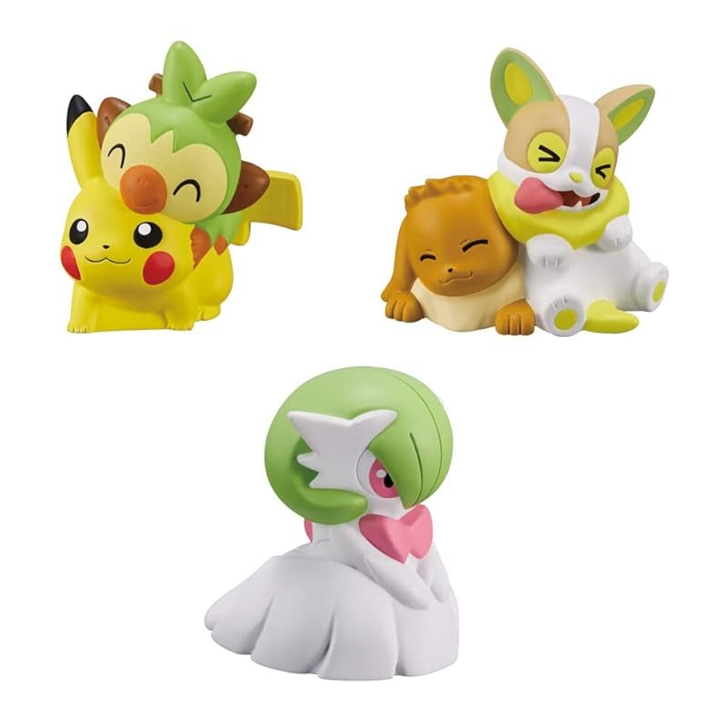 

pokemon kids Friends of the journey [3 types assorted] candy toys
