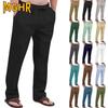 Pantaloni e Pantaloni Corti Casual da Uomo a Colore Unito con Stampa