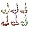Artificial Rose Garland Decoration Wedding Artificial Floral Decoration As Shown Rose Vine Decoration Green Leaves