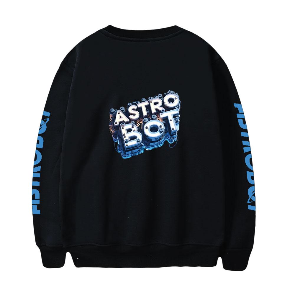 Astro Bot Hoodie Women Men O-neck Long Sleeve Crewneck Sweatshirt Casual Tracksuit Funny Clothes