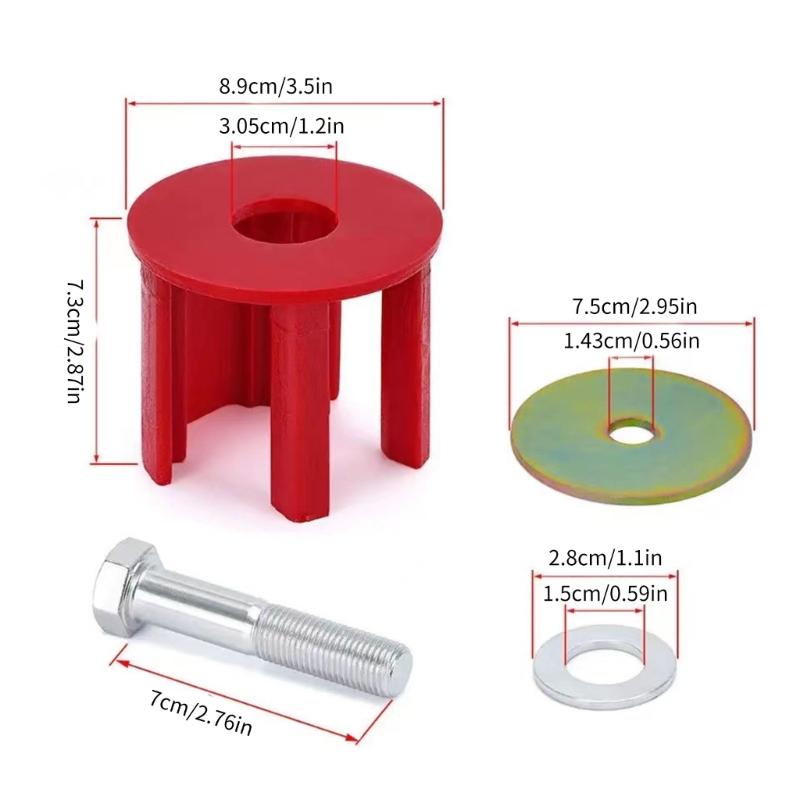 Car Modified Engine Torque Arm Motor Installation Insert Bushing Kit