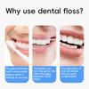 2-In-1 Multifunctional Dental Floss Stick High Elasticity Dental Floss Comfortable Soft Silicone Interdental Brush Oral Care