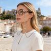 Hanging Cord Sunglass Chain Adjustable Glasses Chain Fashion Eyeglass Holder Strap  Women Accessory