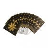 Set of 12 Elegant Reusable Kraft Paper Bags for Your Holiday S and Treats