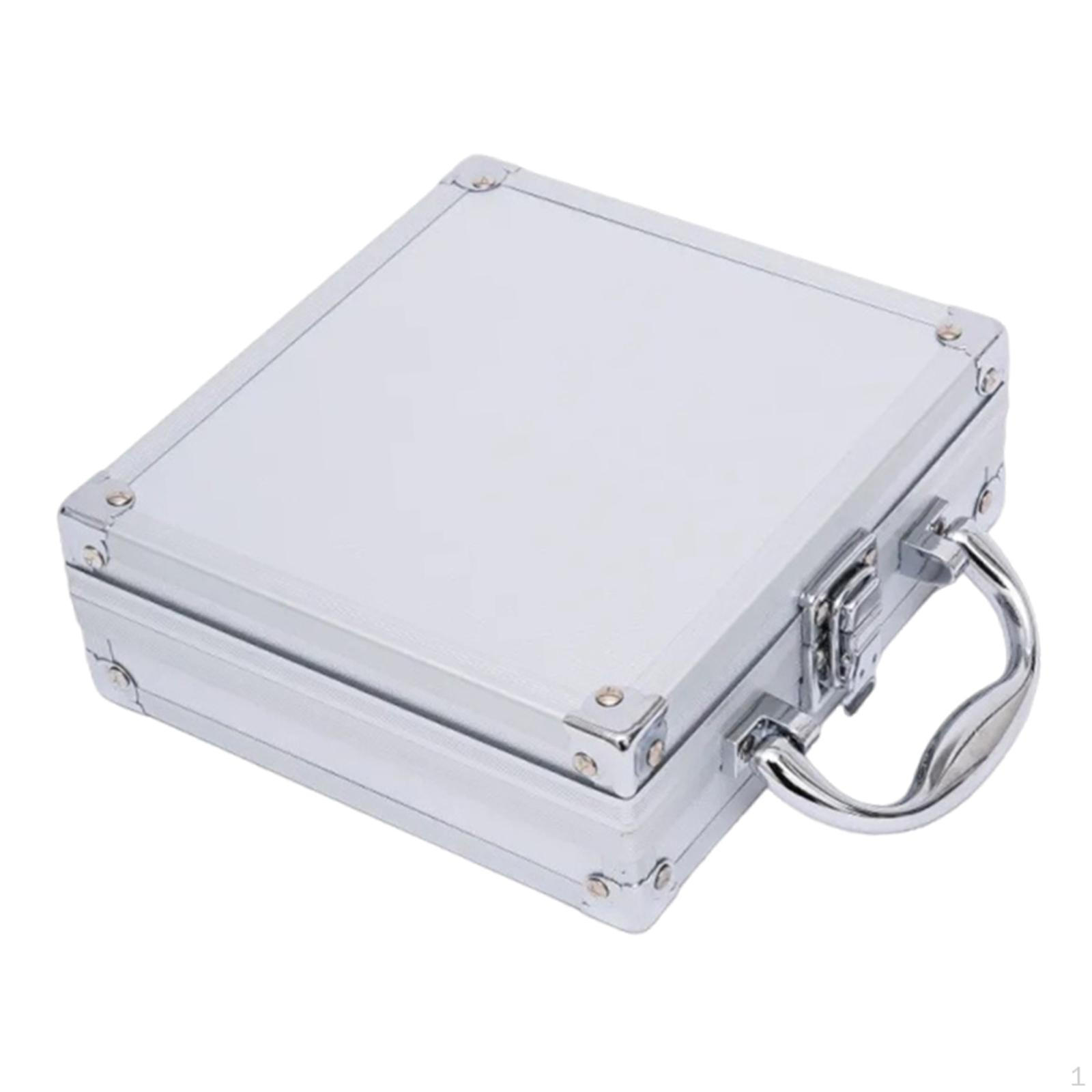 

Aluminum Alloy Tool Case Storage Box Large Capacity Multipurpose with Lock Luggage Organizer