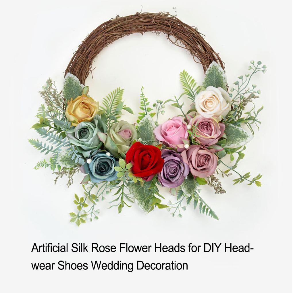 Sortierte künstliche Seiden-Orchideen-/Gänseblümchen-/Japonica-Blütenköpfe Hochzeitsfeier-Dekor