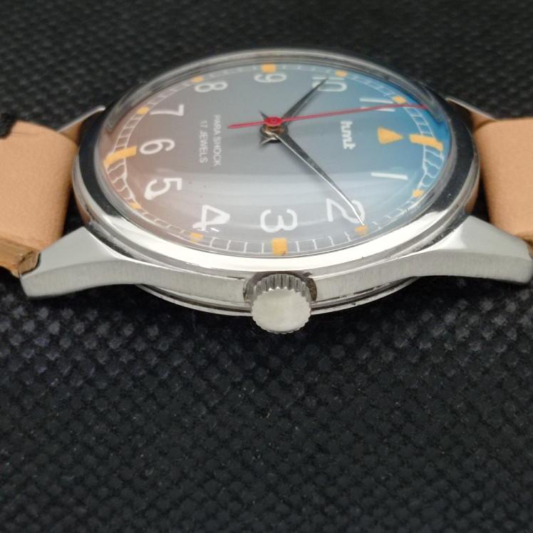 USED HMT WINDING INDIAN MENS MECHANICAL WATCH a318251-1 Sku610c-a318251