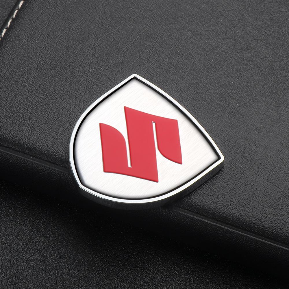 Car Styling 3D Metal Emblem Window Side Decal Exterior Sticker For Suzuki Alto Swift Jimny Grand Vitara Baleno SX4 Spoiler Wagon