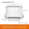 Closet Pull-out Basket Drawer Cloakroom Wardrobe Built-in Stretchable Pants Rack Household Multi-Layer Clothes Storage Rack