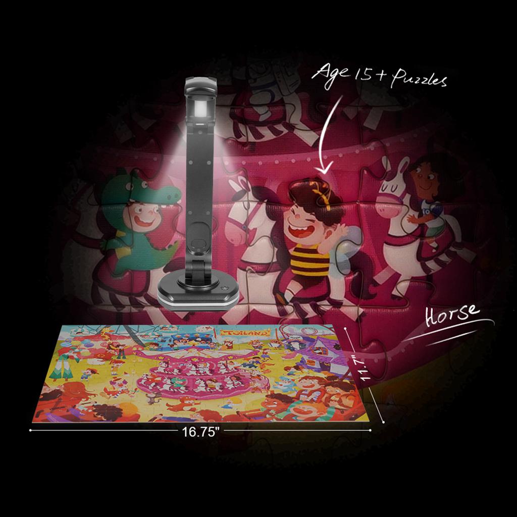 JOYUSING V500S USB 2 in 1 Document Camera & Book Scanner Webcam with Auto Focus 8 Mega pixel High Definition Max.