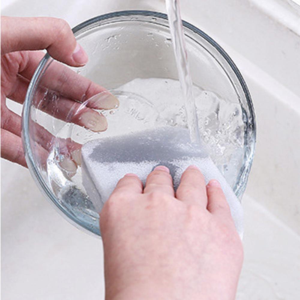 10 Pieces of Double-sided Wiping Cloth, Cleaning Cloth, and Sponge for Kitchen Use