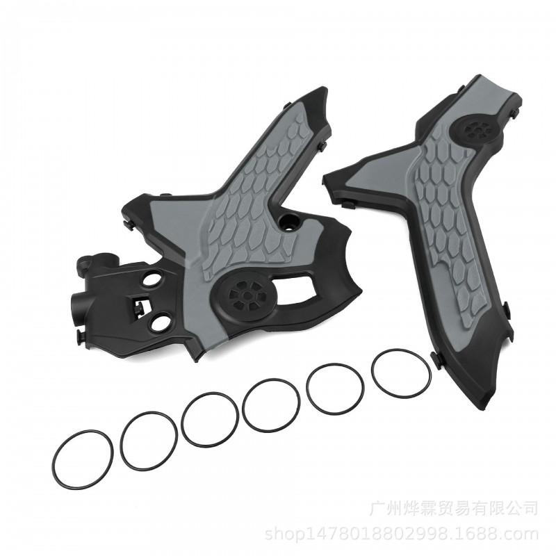 CRF300L Frame Guard Skid Plate Protector Honda Off-Road Motorcycle - Plastic Impact Shield In Multiple Colors