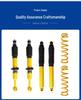 Mazda BT50 2012+ Yellow Spring Shock Absorber Lift Kits