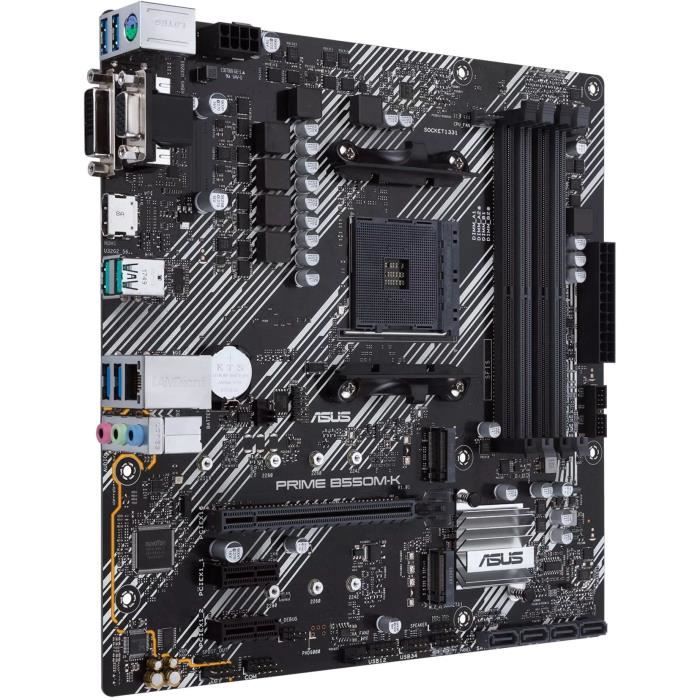 Mainboard - ASUS - PRIME B550M-K - AMD B550 - Sockel AM4 micro ATX