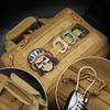 Outdoor multi-functional large-capacity gun bag, outdoor waterproof military enthusiast diagonal compartment bag