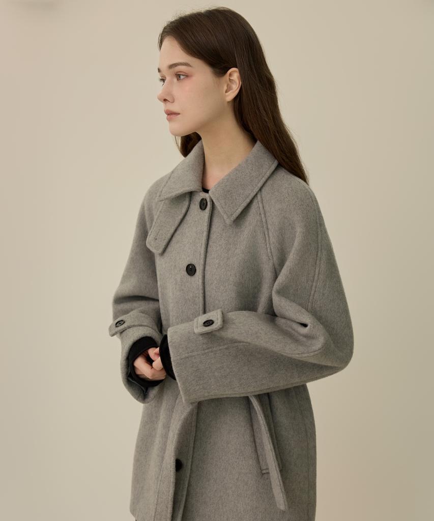 ELLIOTI Shelter Wool Half Coat_2Color
